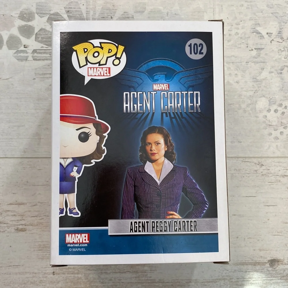 Funko Pop Agent Carter #102 Marvel Bobble Head - Picture 5 of 10